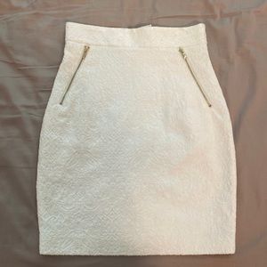 H&M white skirt size 2